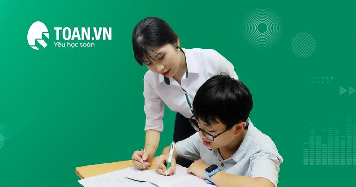 Toanvn - Trung tâm đào tạo toán cho học sinh trên toàn quốc